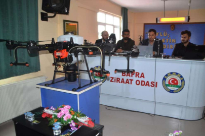 Dron ile ilaçlama eğitimi