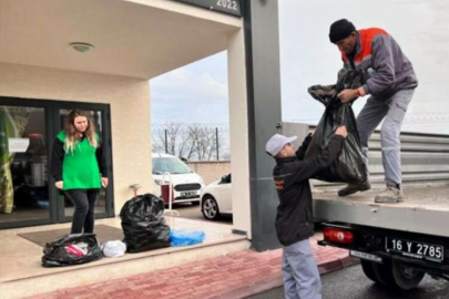 Bursa İnegöl'de öğrenciler yarıştı, çevre kazandı