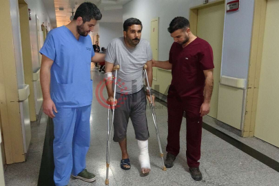 Kopan ayağı poşet içinde getirilmişti: 6 ay sonra ilk adım