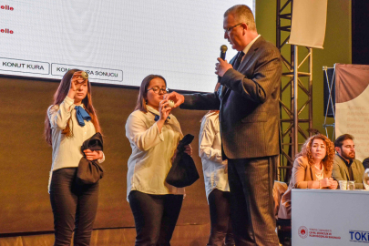 Karacabey'deki TOKİ'ler sahiplerini buldu