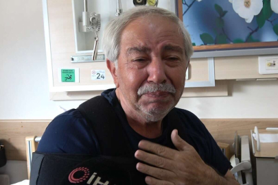 Depremden yaralı kurtuldu, tedaviye alındığı hastanede gözyaşlarına boğuldu