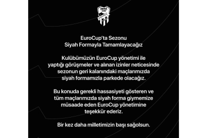 Bursaspor, EuroCup’ta sezonu siyah formayla tamamlayacak