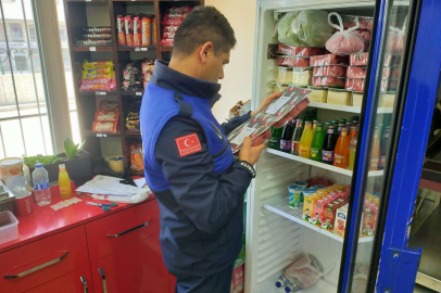 Gürsu zabıtası okul kantinlerinde