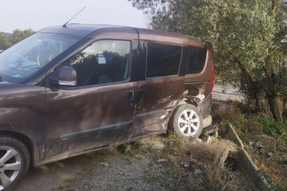 Antepli depremzedeler trafik kazası geçirdi