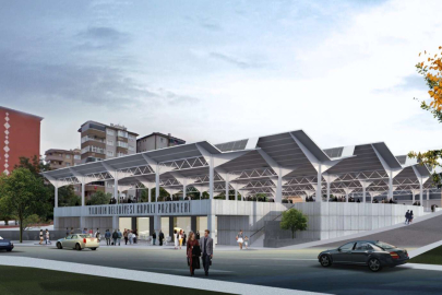 Bağlaraltı'na modern pazar yeri