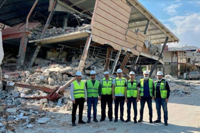 BUÜ'lü mühendislerden deprem bölgesinde inceleme