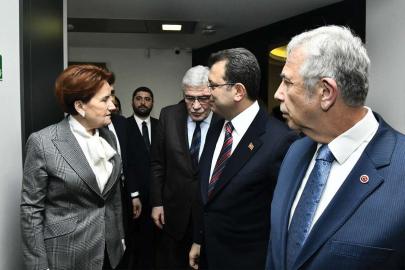 İBB Başkanı İmamoğlu ve ABB Başkanı Yavaş, İYİ Parti Genel Başkanı Akşener'i ziyaret etti