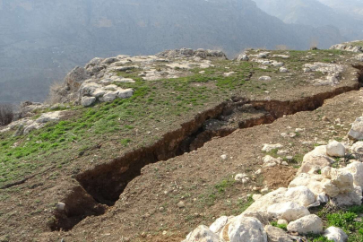 Bin 400 metre rakımda ürküten görüntü