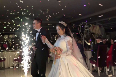 Bursa'ya 12 bin kilometreden gelin geldi