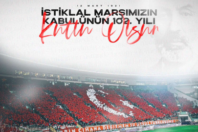 Bursaspor’dan İstiklal Marşı mesajı