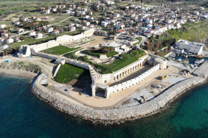 Cumhuriyet’in 100’üncü yılına hazırlanan Seddülbahir Kalesi, 18 Mart’ta ziyarete açılacak