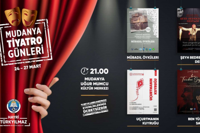 Mudanya tiyatro günleri başlıyor
