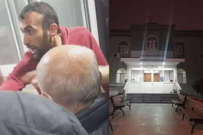 Kapıya siper oldu, cemaati camiye sokmadı