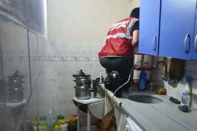 Bursa'da eve giren tilki, aileyi 4 saat boyunca rehin aldı