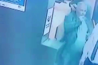 Ecel terminalde kraker yerken yakaladı