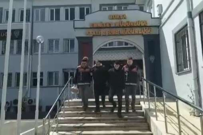 Bursa'da hırsızlık çetesinin sonu cezaevi oldu