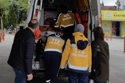 Makineye kolunu kaptıran işçi yaralandı