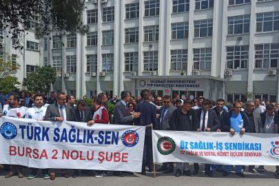 Sağlık çalışanları Profesör Biçer'e yapılan silahlı saldırıyı kınadı