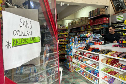 Çocuklarının rızkını kumara yatıranlara üzülen esnaf şans oyunlarını kaldırdı