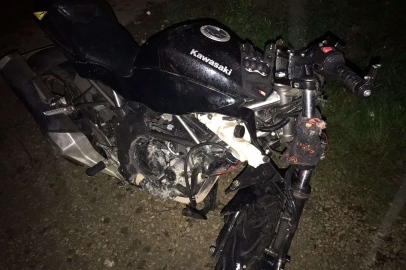 Alkollü otomobil kullanıyordu, karşı yönden gelen motosiklete çarptı: 1 yaralı