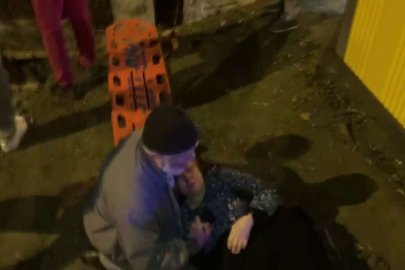 Otomobilin çarpmasıyla inşaat alanına savrulan kadın hayatını kaybetti