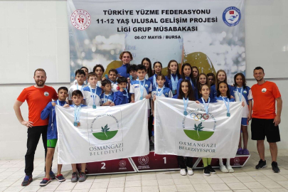 Osmangazili kulaçlar Bursa’ya damga vurdu