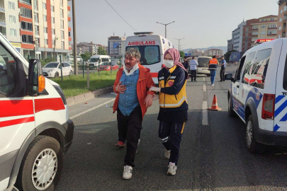 Yol verme tartışması kazayla sonuçlandı: 3 yaralı