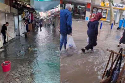 İzmir'i yine sağanak vurdu