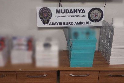 Bursa polisinden kaçak saat operasyonu