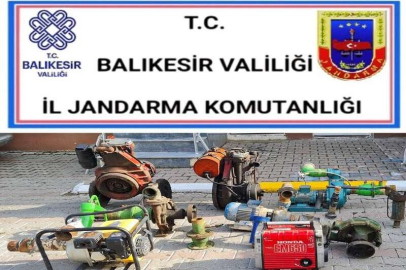 JASAT ekipleri pompa hırsızlarını yakaladı
