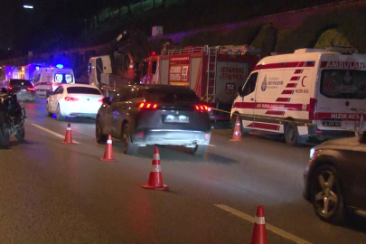 Maltepe'de otomobil işçilerin arasına daldı, 4 işçi hayatını kaybetti