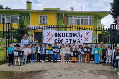 Miniklerden en anlamlı mesaj