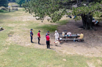 Jandarma yangınlara karşı Uludağ'da tedbirleri arttırdı