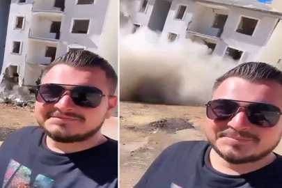 ’İn aşağı’ diye bağırdı, 5 katlı bina yerle bir oldu