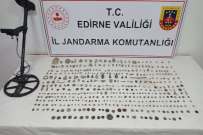 Jandarmadan tarihi eser operasyonu: 501 parça ele geçirildi