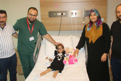 7 yaşındaki Hilal, milyonda bir görülen hastalığı atlattı