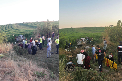 Bursa'da feci kaza:11 yaralı, 3 ölü