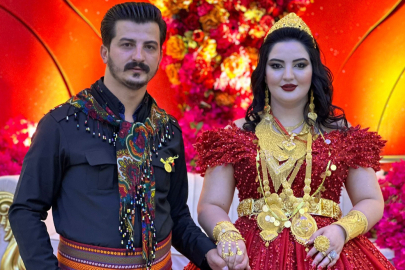 Geline kilolarca altın, damada ise 2 milyon TL’lik takı