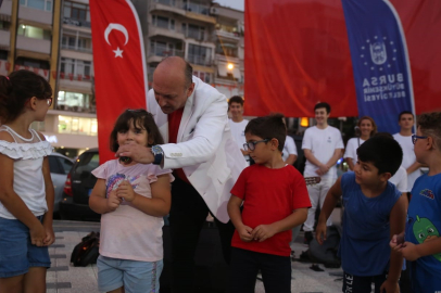 Bursa'da sahne, ‘adam olacak’ çocukların