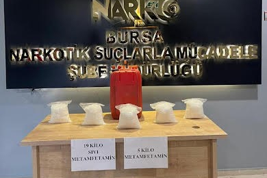 Bursa’da uyuşturucu operasyonu: 188 gözaltı