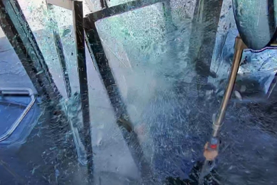 Biri ağır 3 kişinin yaralandığı kazanın görüntüleri ortaya çıktı