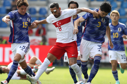 A Milli Takım, özel maçta Japonya’ya 4-2 mağlup oldu