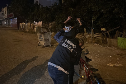 Bursa'da huzur operasyonu
