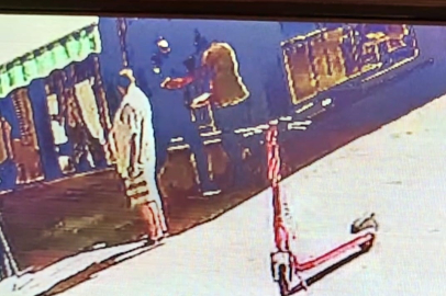 Bursa'daki bıçaklı kavga kamerada