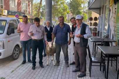 Servisçiler dualar edip kurban keserek sezona başladı