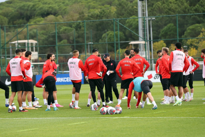 A Milli Futbol Takımı, Hırvatistan maçının hazırlıklarına başladı
