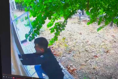 Hırsız kamerada..."Tatile gideyim" derken, cezaevine gitti