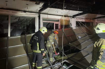 Bursa'da büyükşehir ekipleri sabaha kadar 607 olaya müdahale etti