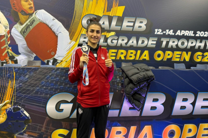 Kübra İlgün gümüş madalya ile döndü