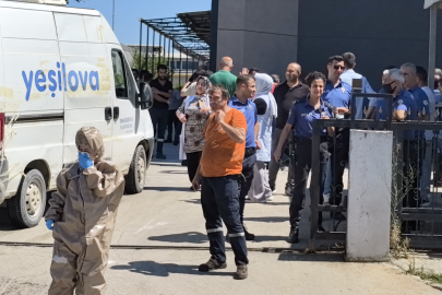 Kimyasal sızıntı 11 işçiyi hastanelik etti